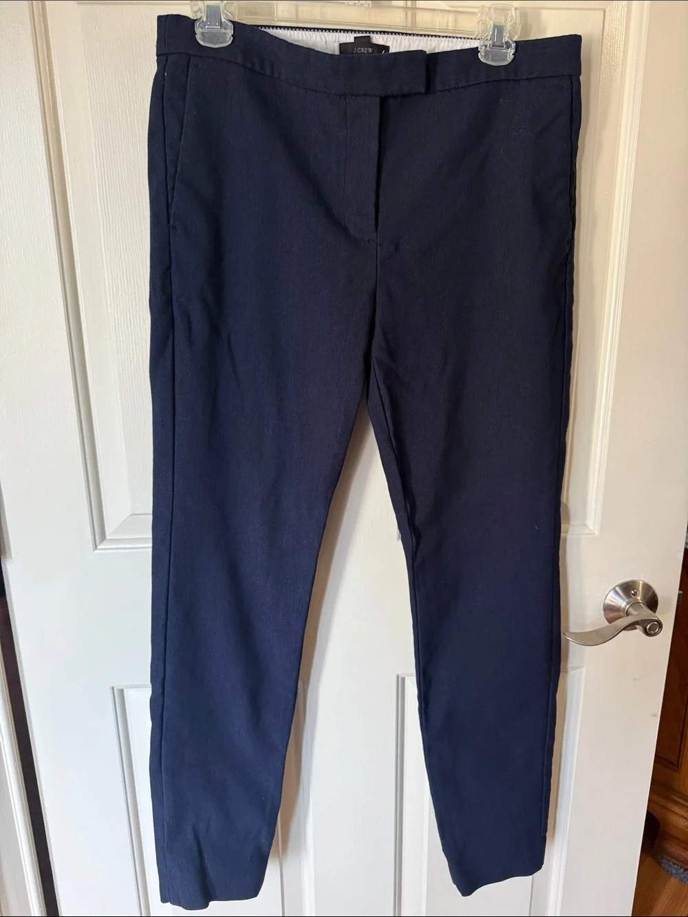 J. Crew Women’s Navy Slim Trousers- Size 8